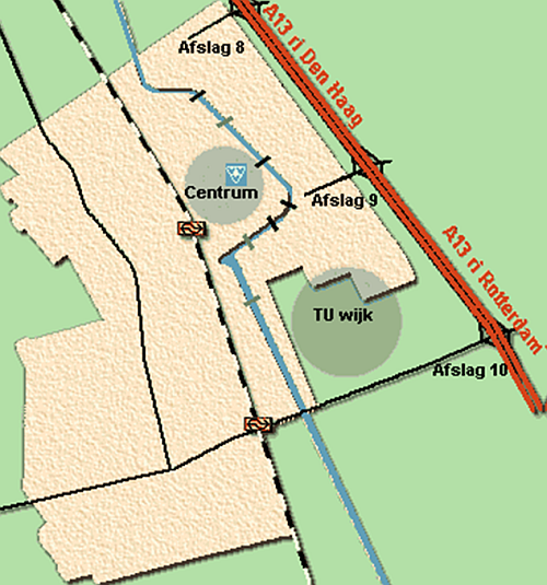 TU Delft campus location